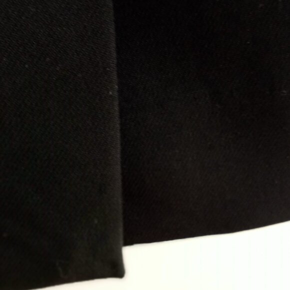 'BANANA REPUBLIC' Solid Black Skirt Size 8 Tall EUC - Picture 5 of 8